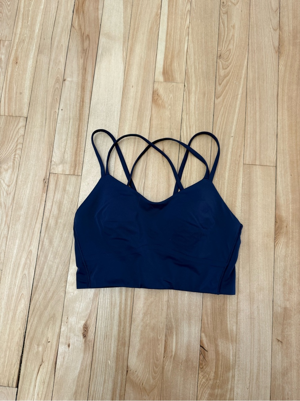 lululemon athletica Navy Strappy Low-Impact Sports Bra